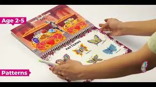 My Preschool Princess Book 👑 | 14+ Activities, 80+ Velcro, 100+ Tracing