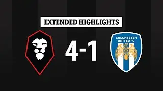 Extended Highlights | Salford City 4-1 Colchester United