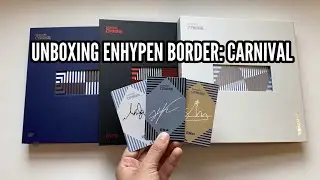 ✧ unboxing enhypen 엔하이픈 2nd mini album border: carnival ✧