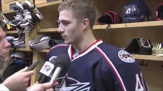 Post Game Interview (3/13/15): Alexander Wennberg