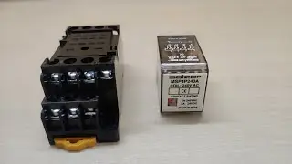 Salzer 14 Pin Relay 240 V, MSP4P240A  Relay with Base DC