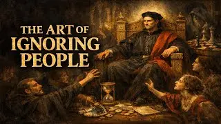 Art Of Ignoring People! Most Ruthless Power | Machiavelli's Dark Psychology Tricks