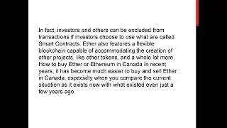 Does Netcoins Look Like The Best Place To Buy Ethereum In Canada ?