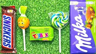 Candy Sweets Opening | Satisfying Chocolate Bar Unwrapping | Gum Ball ASMR🍬🍫💖