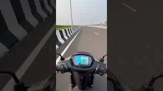 Tvs iqube 09 2.2kwh eco mode top speed test #tvs #iqube