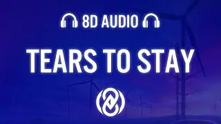 Ray Dalton - Tears to Stay (Lyrics) | 8D Audio 🎧