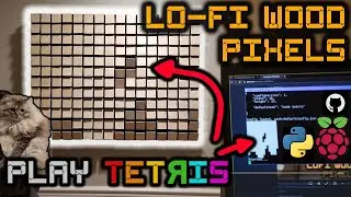 LO-FI Wood Pixel 40