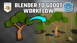 Blender to Godot Workflow for Game Assets