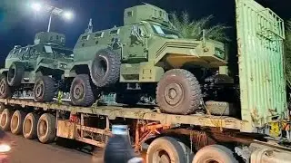 Mali : Arrivée des Nouveaux ÉquipementsMilitaires - Une Puissance Renforcée 