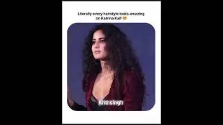Katrina Kaif every hairstyle look awesome 😎#beautiful kat 🩷#trendy✨✨