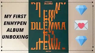 Распаковка моего первого альбома ENHYPEN DIMENSION:DILEMMA ODYSSEUS Ver. | Unboxing
