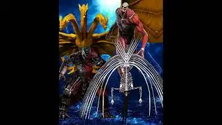 (2vs2)King Ghidorah And Mecha Godzilla vs All#godzilla#kaiju #shorts#monsterverse#mechagodzilla