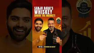 Sanjay Dutt&rsquo;s whiskey shocked the market! 🥃 #shorts #business #casestudy #sanjaydutt #businessnews