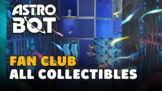 Astro Bot - Fan Club All Collectible Locations (All Bots, Puzzle Pieces, Secret Areas...)