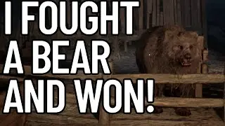 Risking My Life by Fighting a Bear for a Lever! - Winter Survival (Act 2)
