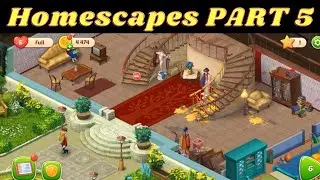 Homescapes gameplay|Part 5|Cheat codes for homescapes game|Homescapes android