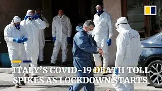 Italy puts 16 million people in lockdown as coronavirus death toll spikes by over 100