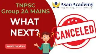 TNPSC Group 2A Mains Exam Cancelled #tnpsc #exam #tnpscgroup2mains