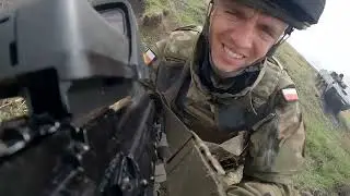 NATO multinational battlegroup in Romania practises gunnery