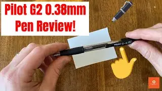 Pilot G2 0.38mm Retractable Pen Review!