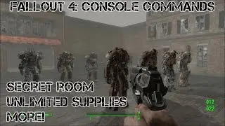 Fallout 4: Unlimited Caps, Items, the Secret Room, and GOD MODE!