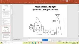 Draught System of Thermal Power plant- Energy Systems Engineering
