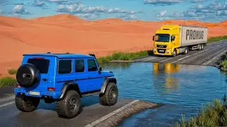 Cars vs Strange DEEP Water Challenge - BeamNG drive Fails & Crashes 2025!