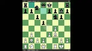 A01 Nimzovich-Larsen Openings || Dietz, Holger - Siepelt, Heiner @chessbuddies 🔴 #ChessOpenings