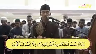 Suara merdu hilmy aviv salah satu imam STIBA makassar