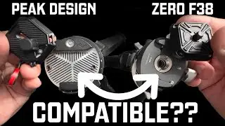 Совместимо ли оборудование Peak Design со штативом Zero F38 Quick Release Travel (от Ulanzi и Com...