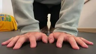 世界一見にくい瞑想前のストレッチ動画39