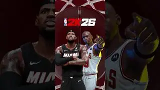 NBA 2K26 Prime Michael Jordan vs Prime LeBron James