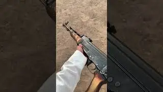 Beautiful Soviet made AKS (Type 2) 7.62x39mm Kalashnikov assault rifle (made in 1954)  #سلاح