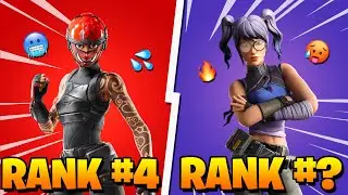 Top 10 Most TRYHARD SKINS In Fortnite Chapter 2 Season 2 (Sweaty Skins)