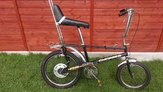 Raleigh chopper progress report!! another new project lol 😂