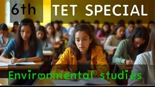 EXAM TIME /TET SPECIAL / 6th-ENVIRONMENTAL STUDIES @anithasartscrafts8957