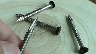 Painted Deck Screw with Fine Thread For Hardwood