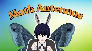 Make Amazing Moth Antennae in VRoid Studio Tutorial!