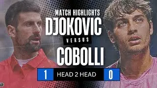 ATP LIVE NOVAK DJOKOVIC VS FLAVIO COBOLLI ATP  WIMBLEDON OPEN 2025 TENNIS | Match Highlights