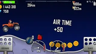 moon stage and monster car driving 😎|| new update mai hill climb game 