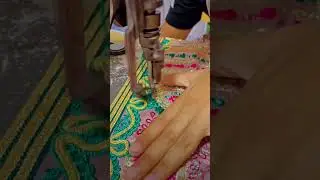 SK embroidery art# machine Dori work#easy #beautiful #embroiderypatterns #viralvideo #video #