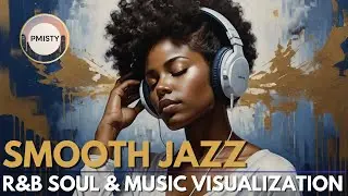 🎷 Smooth Jazz & Soul with R&B 2025 | Background Music with Visual Experience 🎨