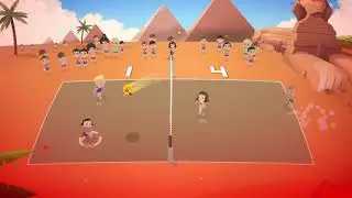 Super Volley Blast Review | Arcade | 4 Player Local Multiplayer | Retro Fun