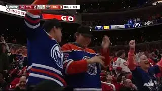 Connor McDavid gives Evan Bouchard the OT winning goal with 6 9 seconds left