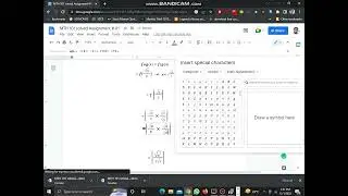 Math Assignment Using Google docs Virtual University LMS