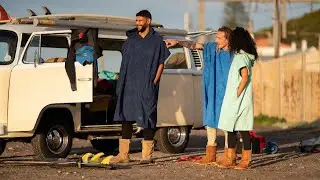 Hood Guise Microfiber Surfing Poncho Beach Towel