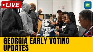 LIVE : US Elections 2024 Latest News | Georgia Early Voting Live Updates | Trump Vs Harris | N18G