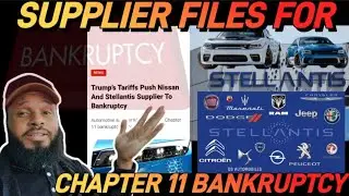 STELLANTIS SUPPLIER FILES FOR BANKRUPTCY CHAPTER 11 THEY OWE MILLIONS!