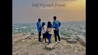 Hyderabad Trip Day 2 II Bhuvanagiri Fort II Swarnagiri Temple II Bike trip with friends.