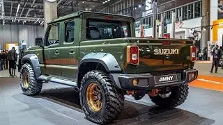 Представлен пикап Suzuki Jimny 2026 года &ndash; внедорожный пикап, о котором мечтают все!